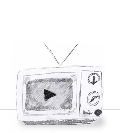 Illustration eines TV-Geräts